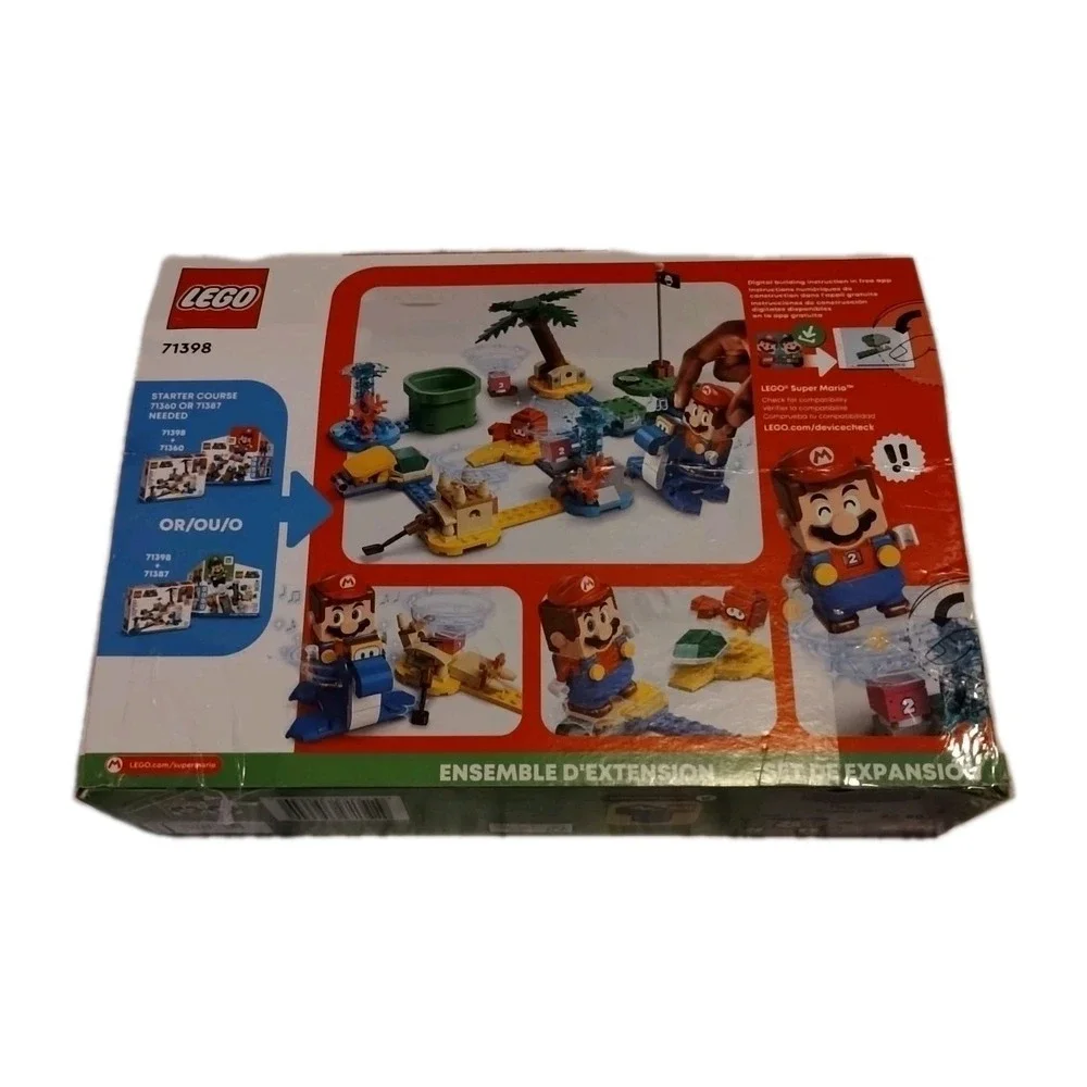 LEGO Super‎ Mario: Dorrie's Beachfront Expansion Set (71398) New - Picture 2 of 3